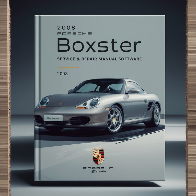 2008 Porsche Boxster Service & Repair Manual Software