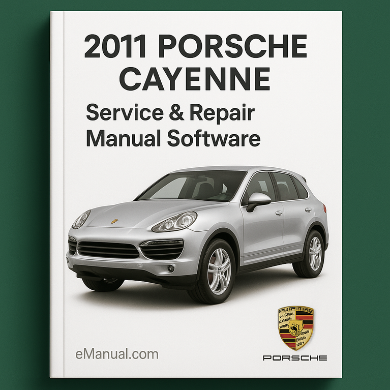 2011 Porsche Cayenne Service & Repair Manual Software