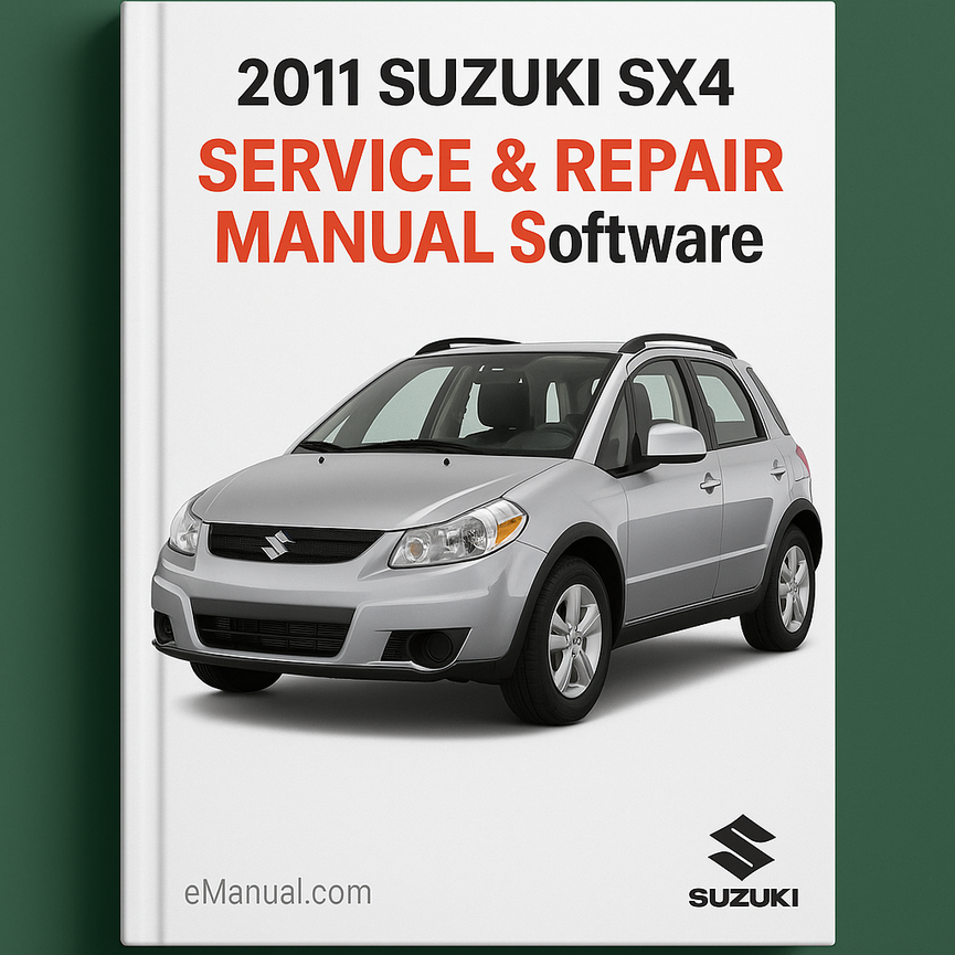 2011 Suzuki SX4 Service & Repair Manual Software
