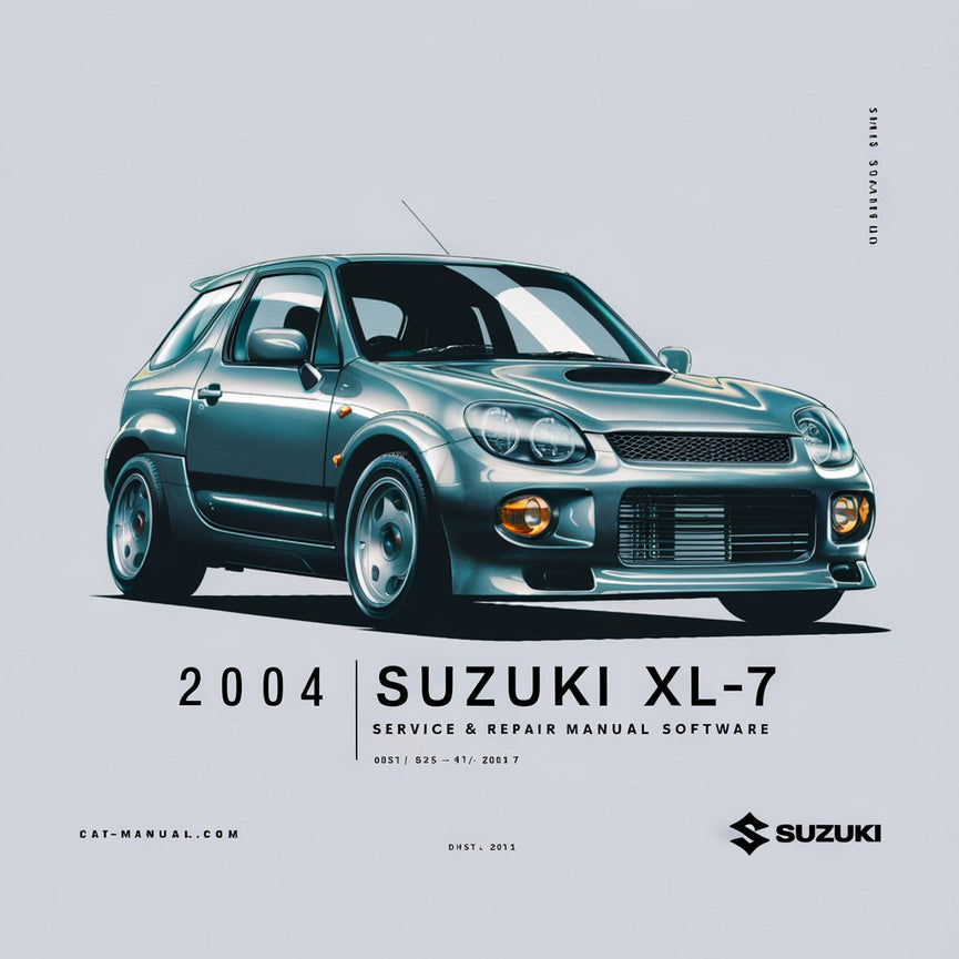 2004 Suzuki XL-7 Service & Repair Manual Software