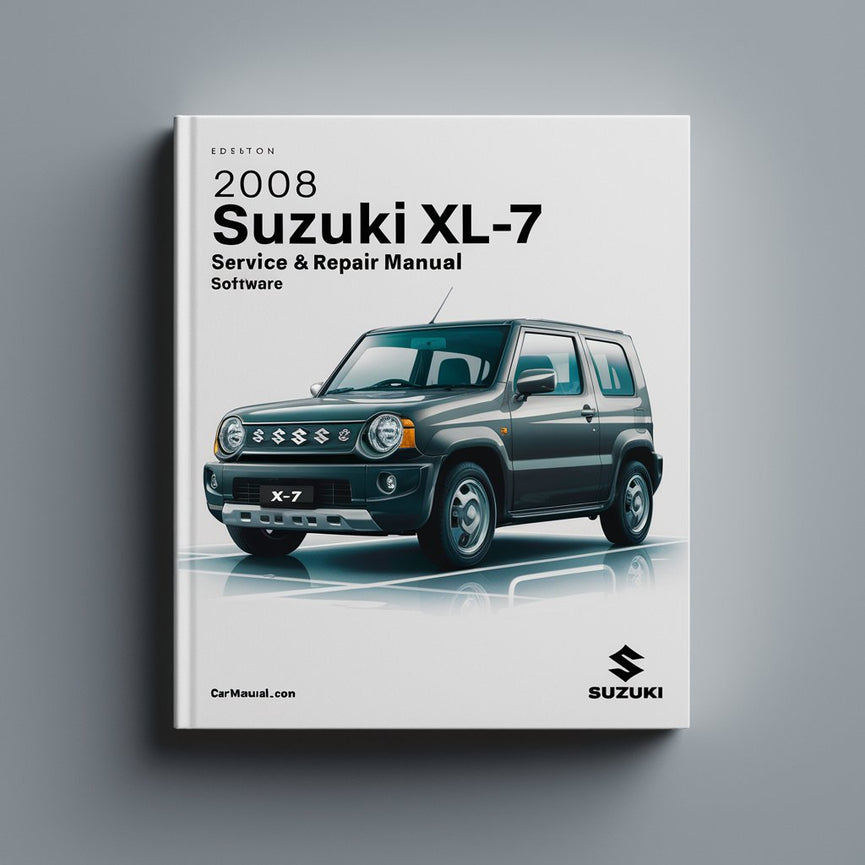 2008 Suzuki XL-7 Manual de servicio y reparación Software Descargar PDF