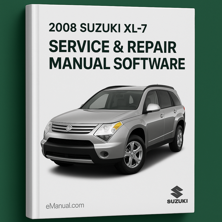 2008 Suzuki XL-7 Service & Repair Manual Software