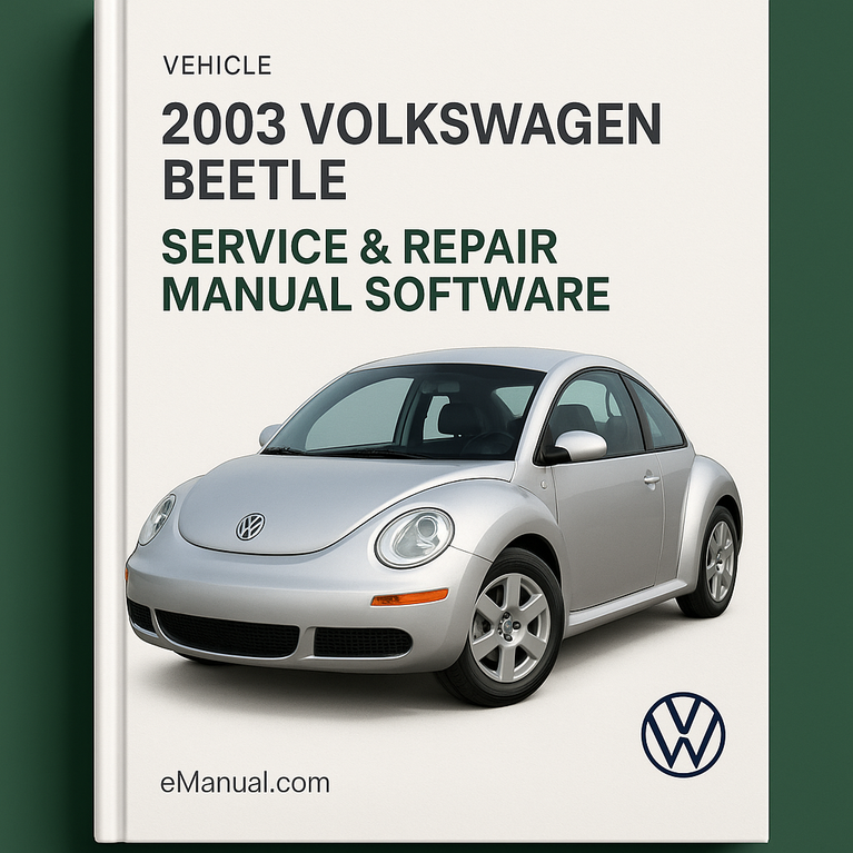 2003 Volkswagen Beetle Service & Repair Manual Software