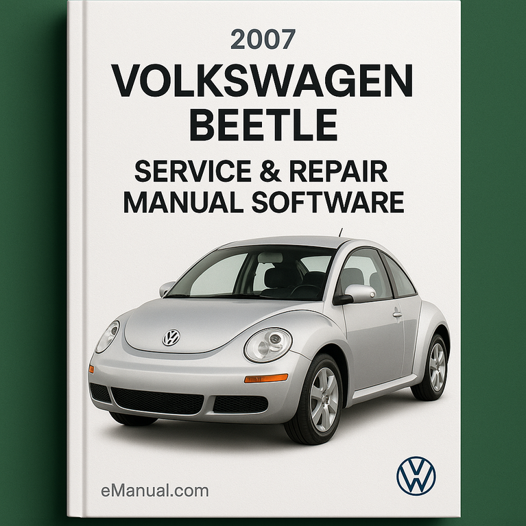 2007 Volkswagen Beetle Service & Repair Manual Software