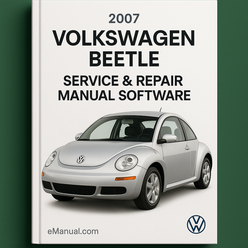 2007 Volkswagen Beetle Service & Repair Manual Software