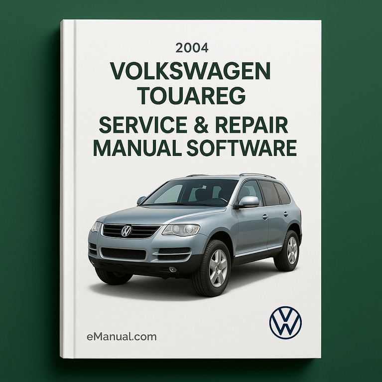 2004 Volkswagen Touareg Service & Repair Manual Software