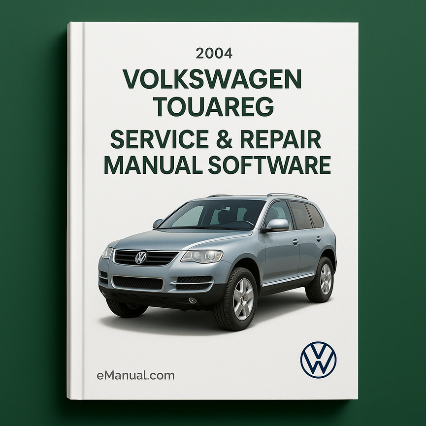 2004 Volkswagen Touareg Service & Repair Manual Software