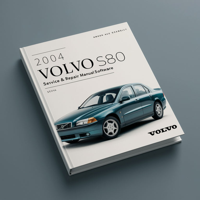 2004 Volvo S80 Service & Repair Manual Software