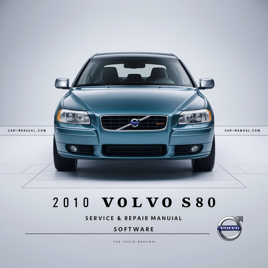 2010 Volvo S80 Manual de servicio y reparación Software Descargar PDF