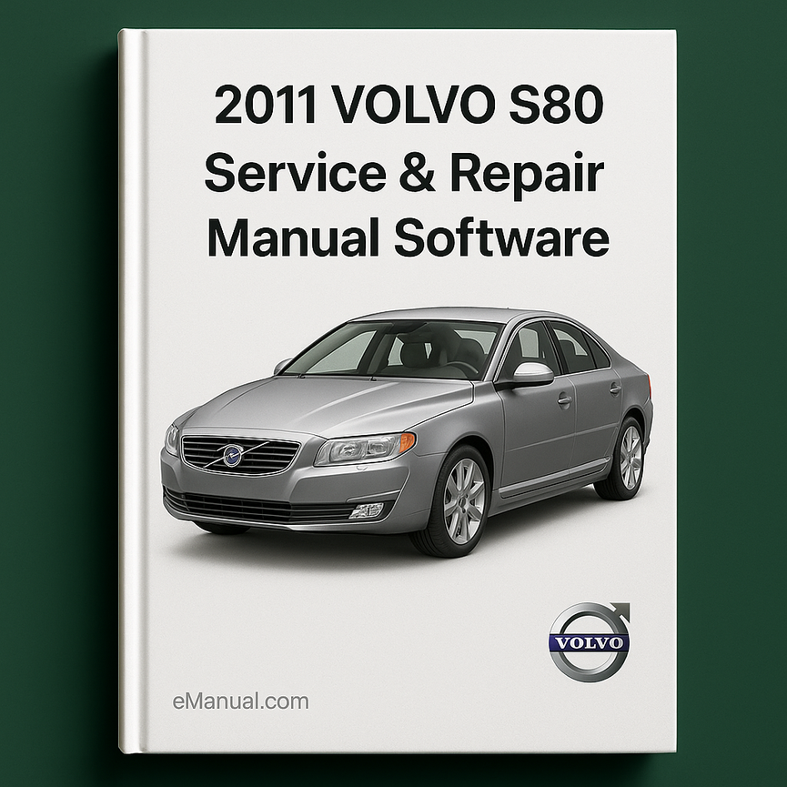 2011 Volvo S80 Service & Repair Manual Software