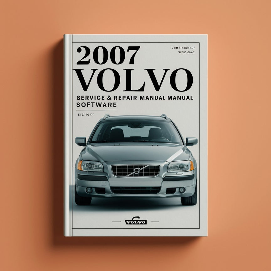 2007 Volvo V50 Service & Repair Manual Software