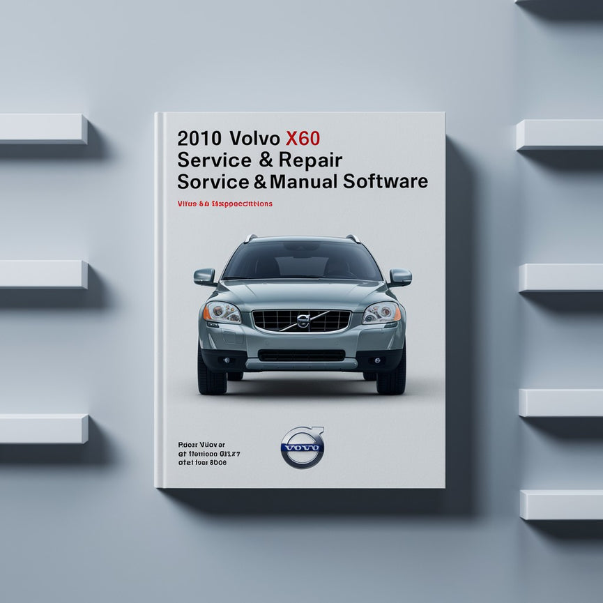 Software del manual de servicio y reparación Volvo XC60 2010