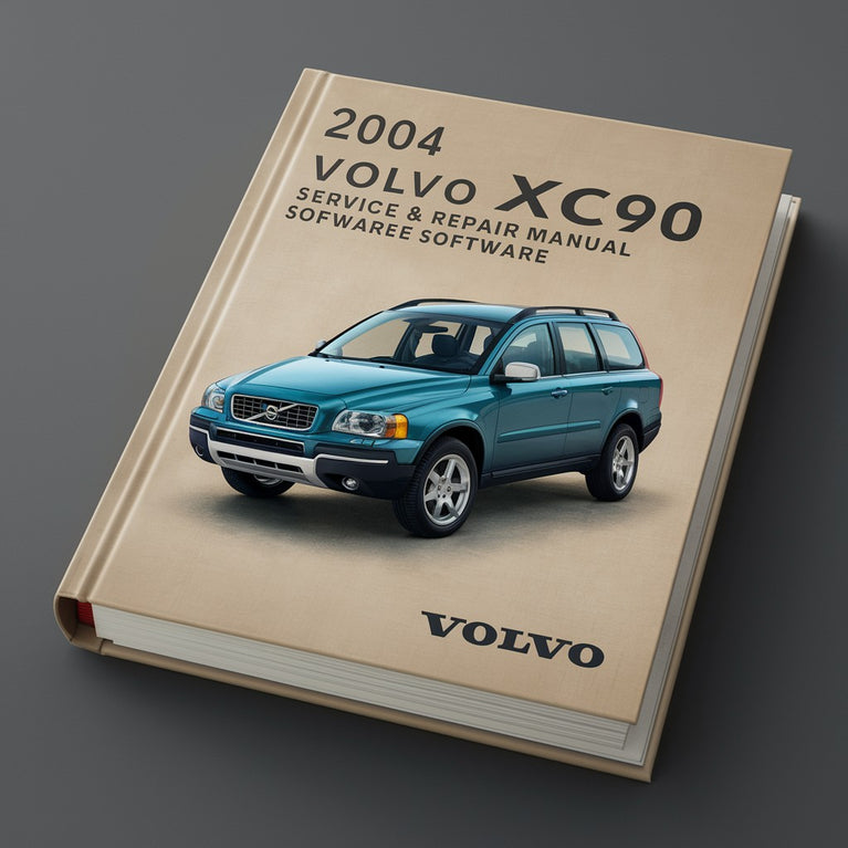 2004 Volvo XC90 Servicio y software del manual de reparación