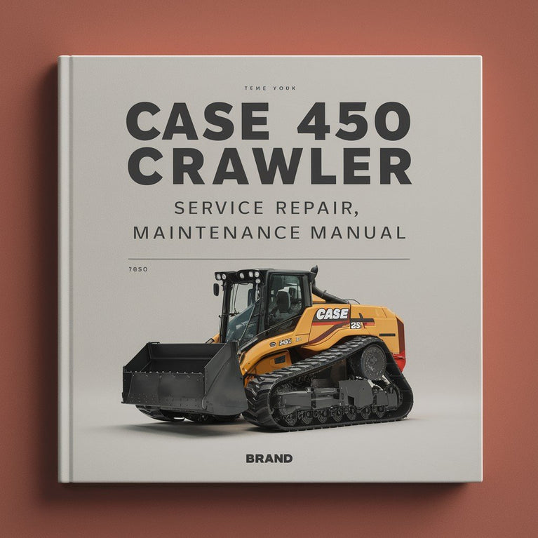 Case 450 Crawler Service-Reparatur-Wartungshandbuch