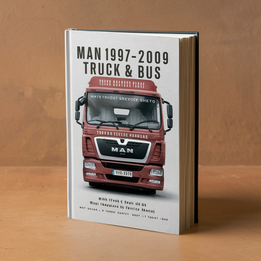 MAN 1997-2009 Truck & BUS Workshop Repair & Service Manual # QUALITY