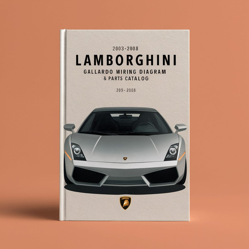 2003-2008 Lamborghini Gallardo Wiring Diagram & Parts Catalog