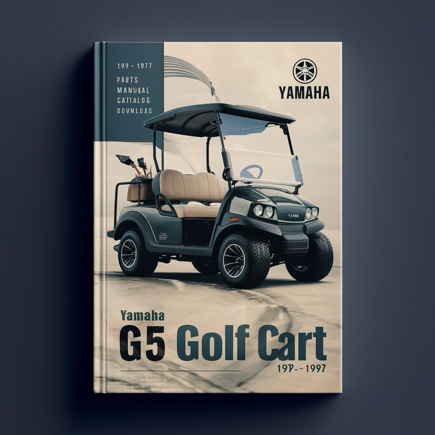 Yamaha G5 AG GOLF CART Ersatzteilkatalog Download 1979-1997 PDF