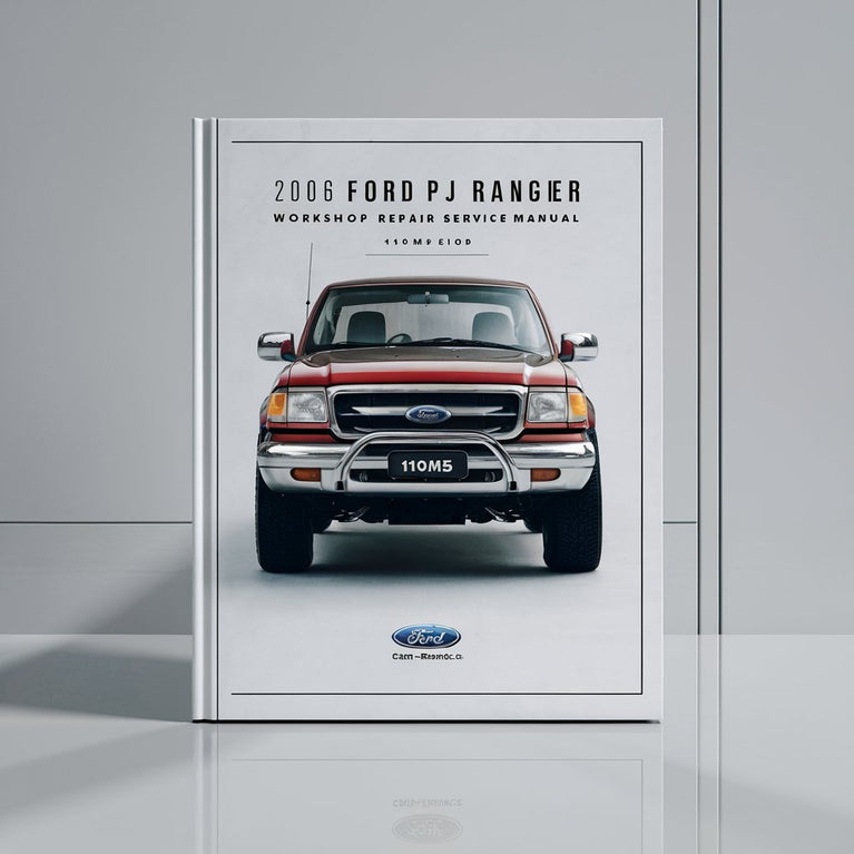 Manual de servicio de reparación de taller Ford PJ Ranger 2006 - 110 MB Descargar PDF