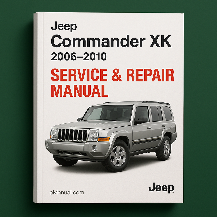 Jeep Commander XK 2006-2010 OEM Factory Shop Service Repair Manual