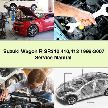 Suzuki Wagon R SR310 410 412 1996-2007 Service Repair Manual PDF Download