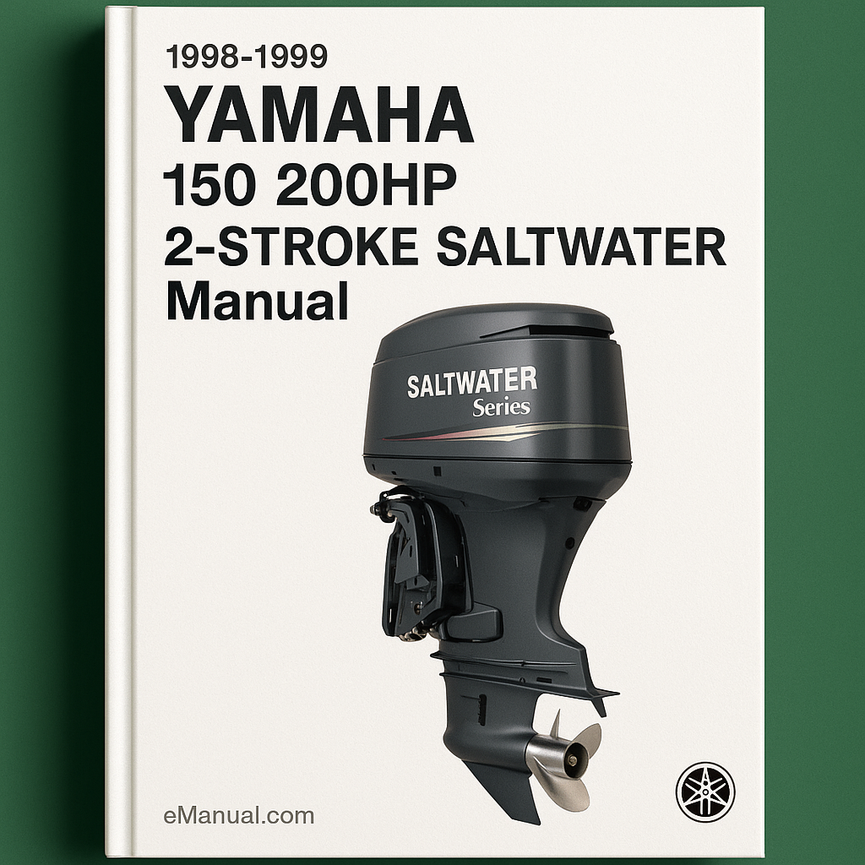 1998-1999 Yamaha 150 200HP 2-STROKE SALTWATER Series