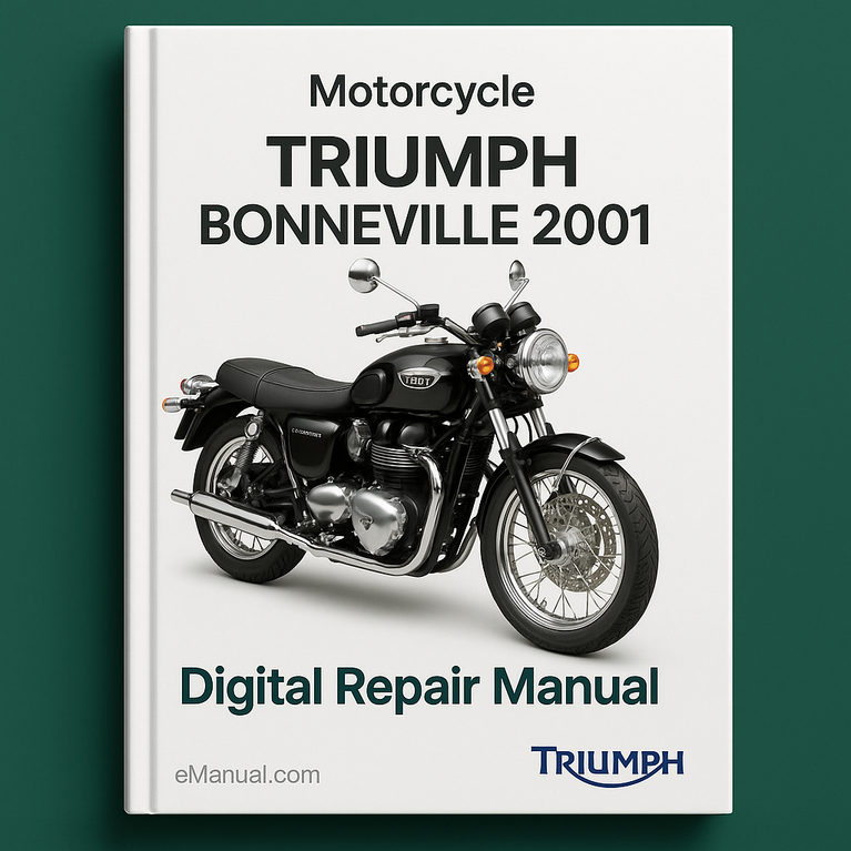 Triumph Bonneville 2001 Digital Repair Manual