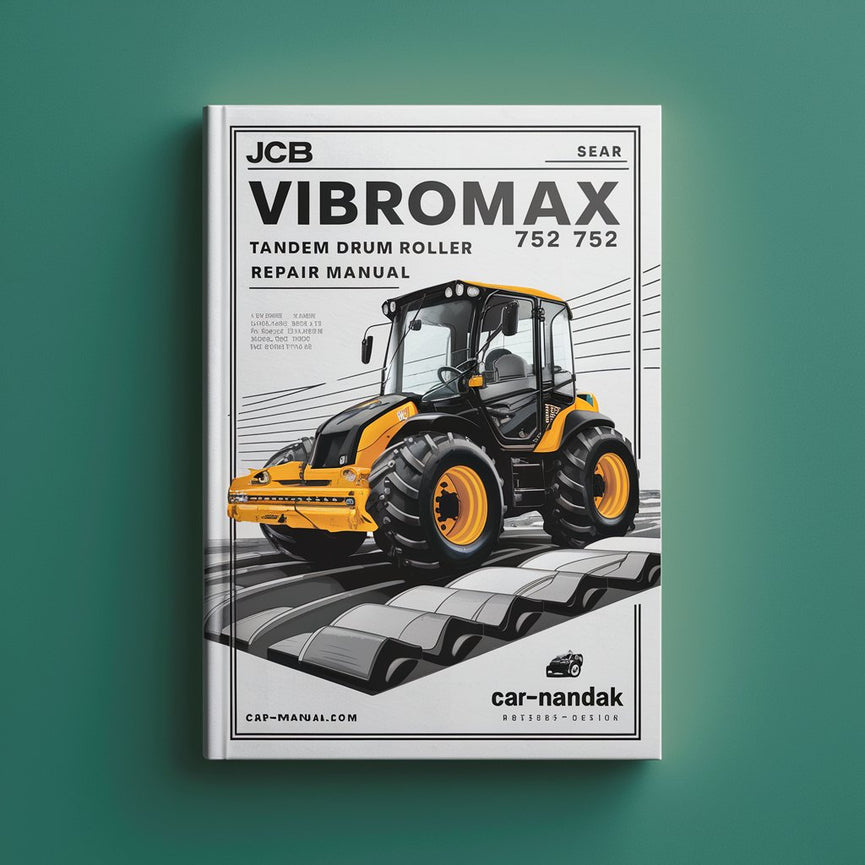 JCB VIBROMAX 752 TAndEM-Trommelwalze Wartungshandbuch PDF-Download