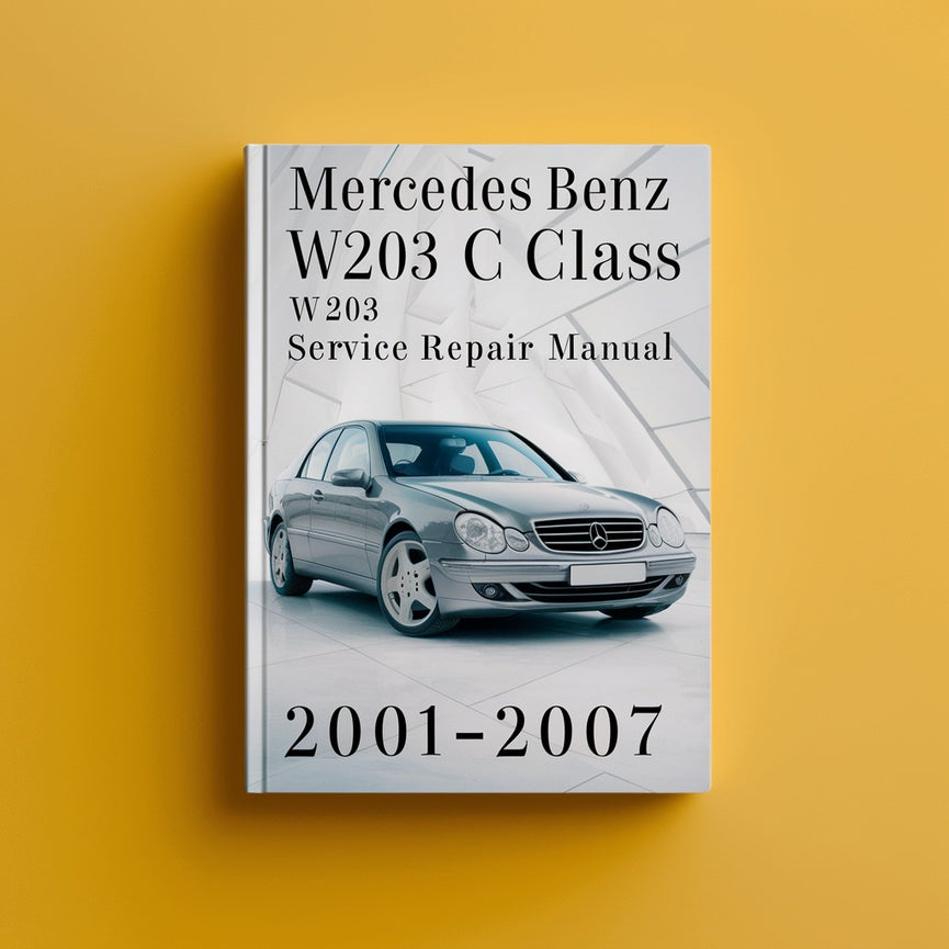 Mercedes Benz W203 C-Klasse Service-Reparaturhandbuch 2001-2007