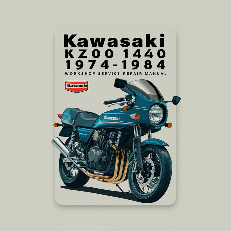 Kawasaki KZ400 KZ440 1974-1984 Workshop Service Repair Manual