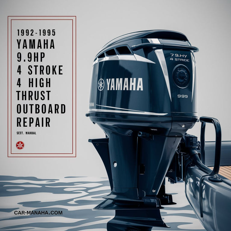 1992-1995 Yamaha 9.9HP 4 Stroke High Thrust Outboard Repair