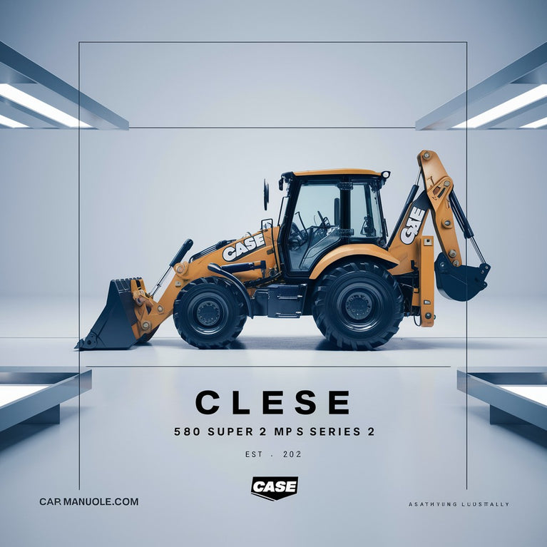 CASE 580 Super M Series 2 580 Super M+ Series 2 Backhoe Loader Service Parts Catalogue Manual