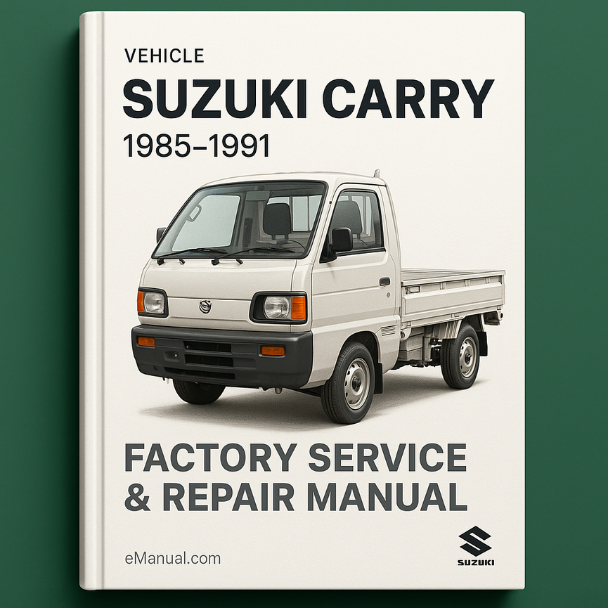 Suzuki Carry 1985-1991 Factory Service Repair Manual