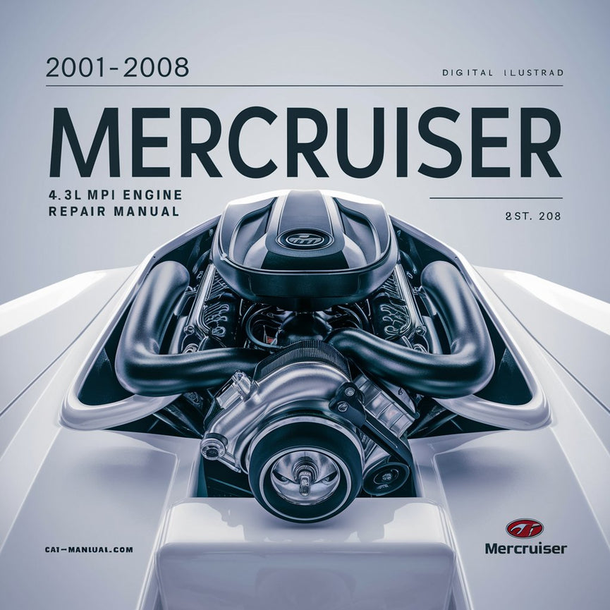 2001-2008 MerCruiser 4.3L MPI Engine Repair Manual PDF Download