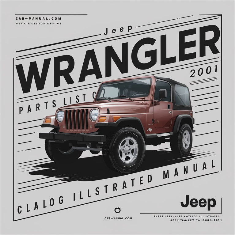 Jeep Wrangler TJ 2001 Catálogo de lista de piezas Manual ilustrado Descargar PDF