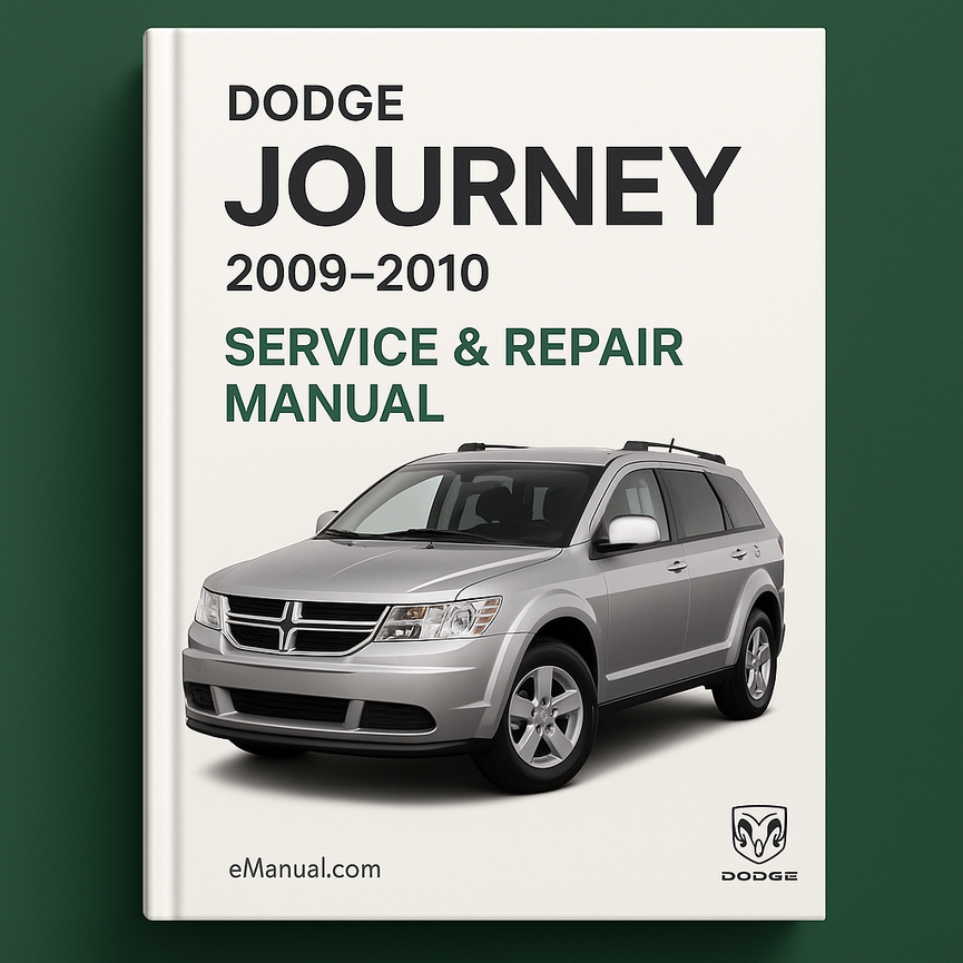DODGE JOURNEY Service Repair Manual 2009-2010