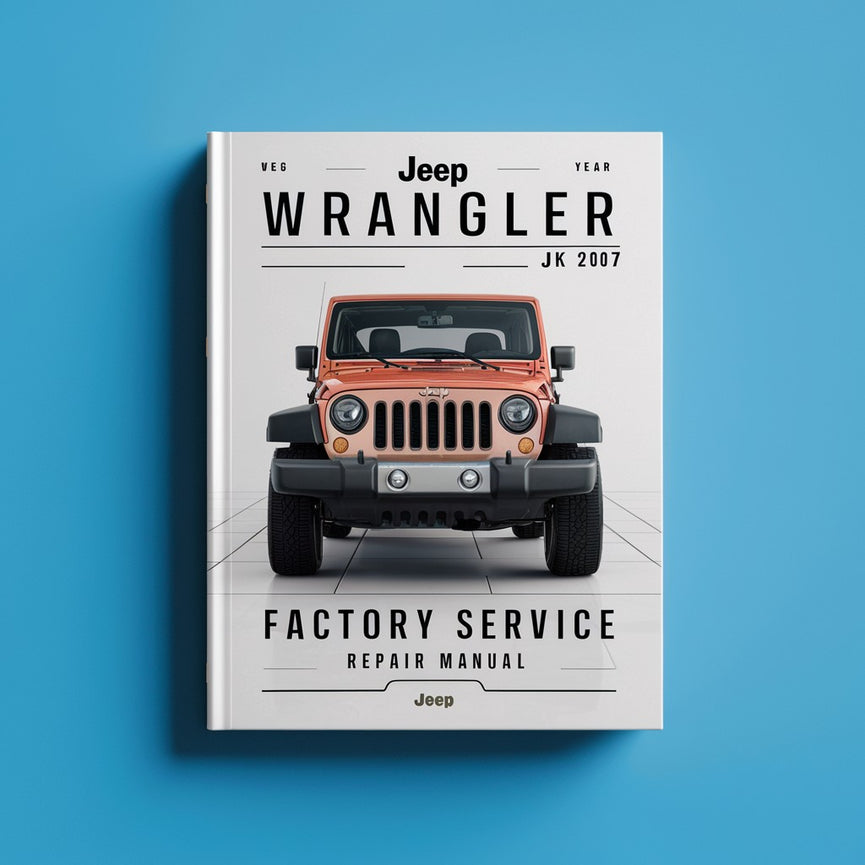 Jeep Wrangler JK 2007 Factory Service Repair Manual PDF Download