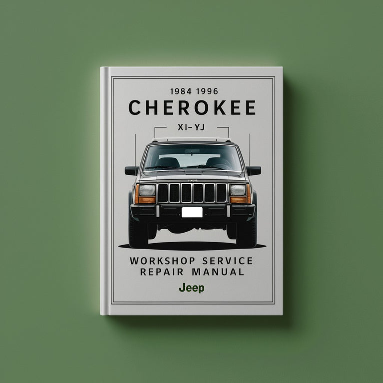 1984-1996 Jeep Cherokee XJ-YJ Manual de reparación de servicio de taller PDF