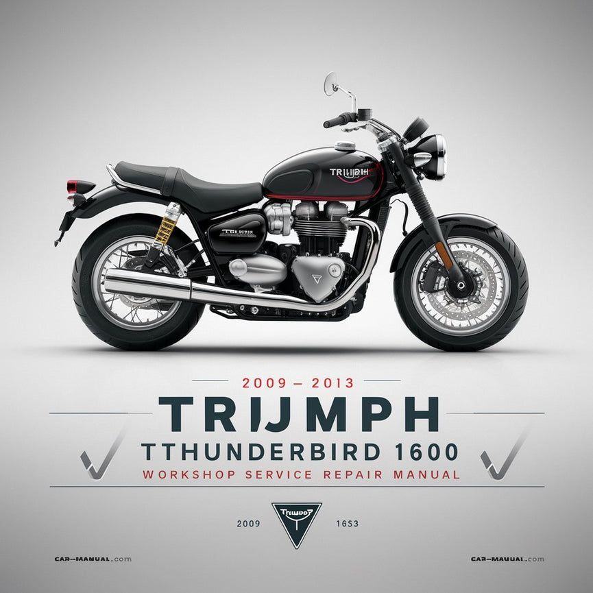 2009-2013 Triumph Thunderbird 1600 Workshop Service Repair Manual