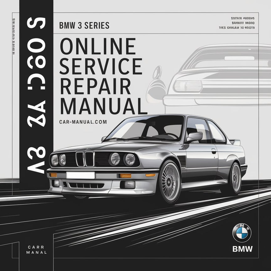 BMW Serie 3 1984-2005 Manual de reparación de servicio en línea Descargar PDF