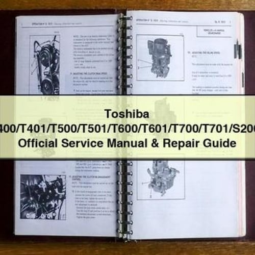 Toshiba TLP-T400/T401/T500/T501/T600/T601/T700/T701/S200/S201 Official Service Manual & Repair Guide PDF Download