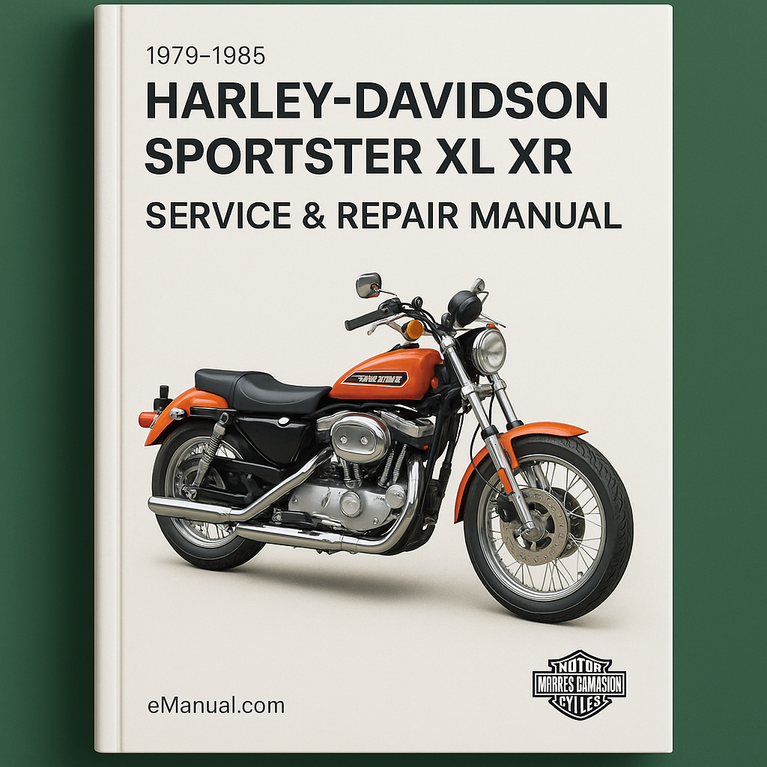 1979-1985 Harley Davidson Sportster XL XR Service Repair Manual