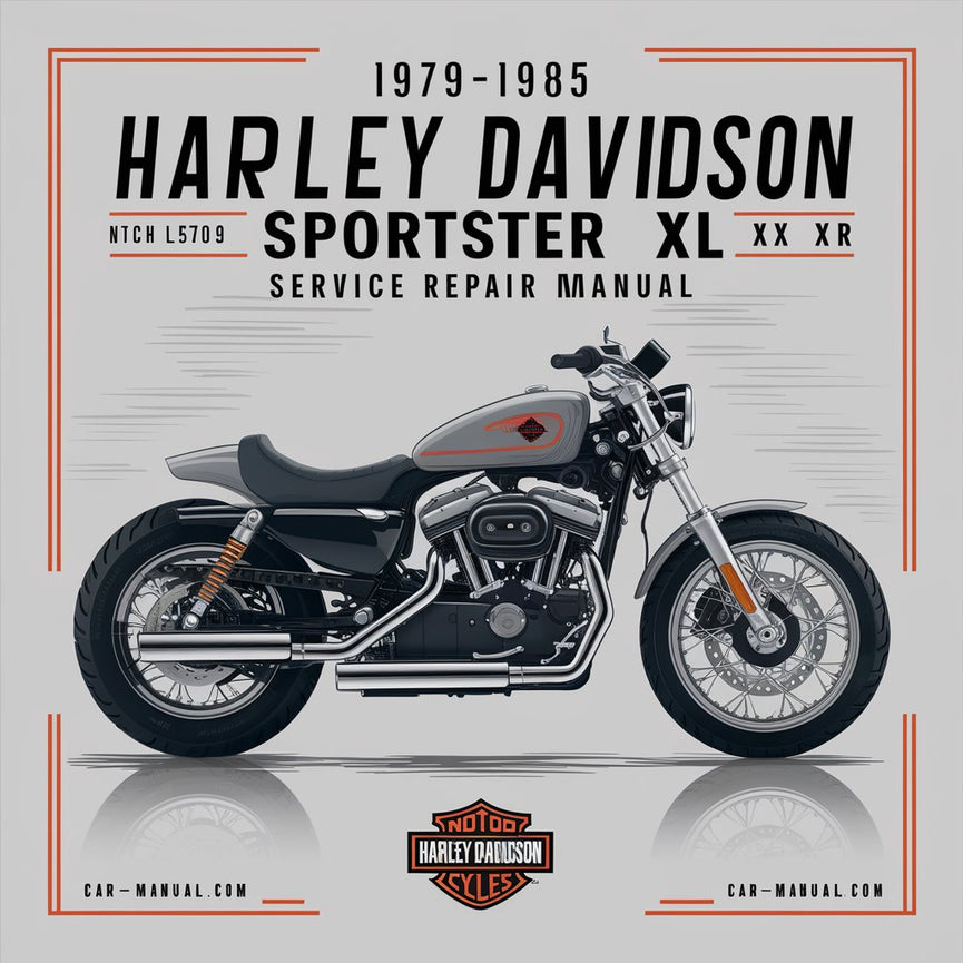 1979-1985 Harley Davidson Sportster XL XR Service Repair Manual PDF Download