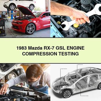 Prueba de COMPRESIÓN del motor Mazda RX-7 GSL 1983