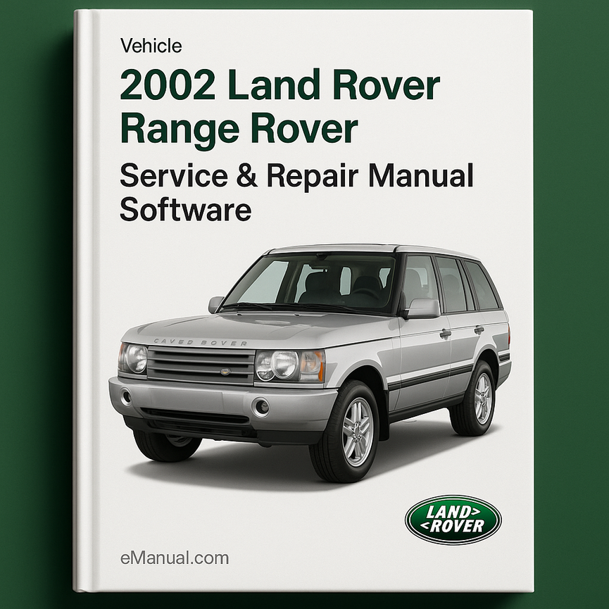2002 Land Rover Range Rover Service & Repair Manual Software