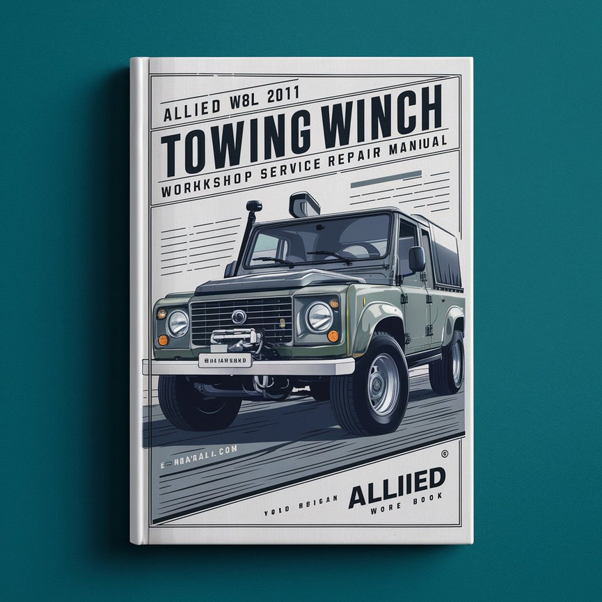 ALLIED W8L 2011 TOWING WINCH Werkstatt-Servicehandbuch