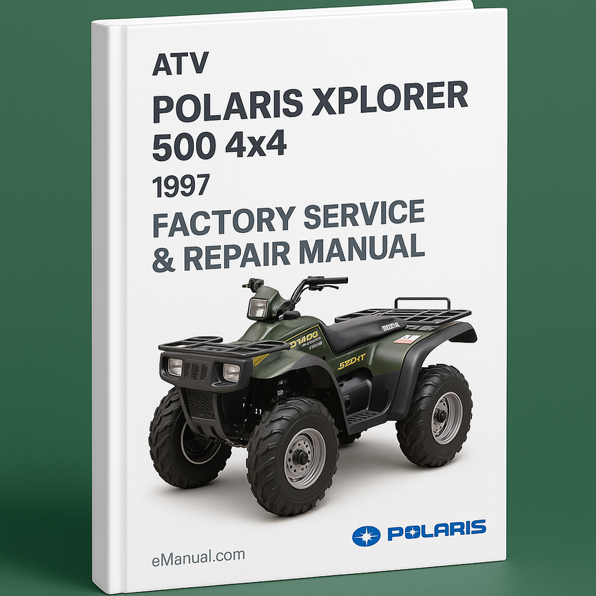 Polaris Xplorer 500 4x4 1997 Factory Service Repair Manual
