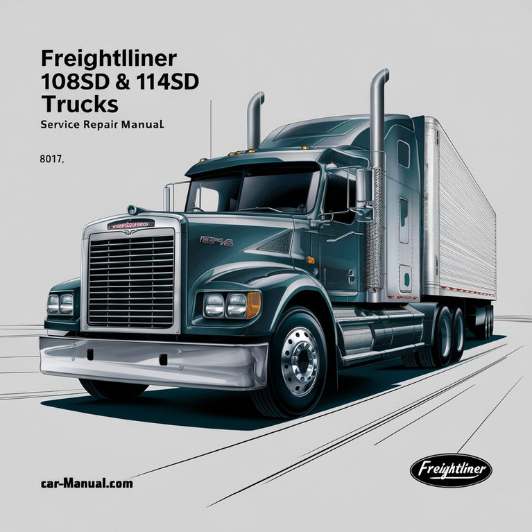 Wartungs- und Reparaturhandbuch für LKWs FREIGHTLINER 108SD und 114SD als PDF-Download