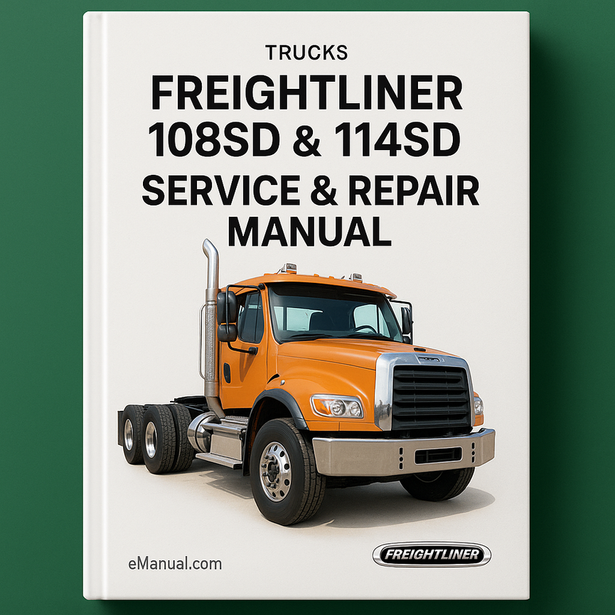 FREIGHTLINER 108SD & 114SD Trucks Service Repair Manual