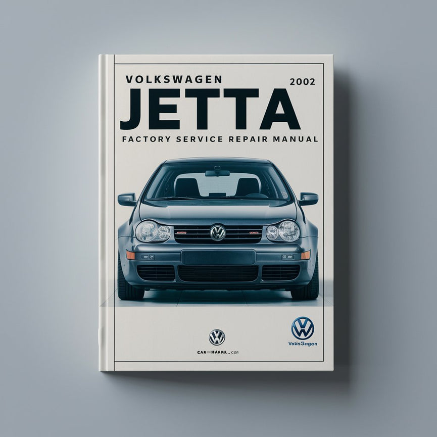 Volkswagen Jetta 2002 Manual de reparación de servicio de fábrica Descargar PDF