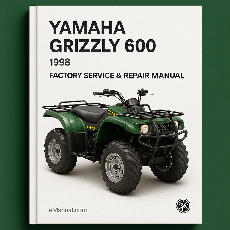 Yamaha Grizzly 600 1998 Factory Service Repair Manual